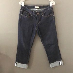 Banana Republic Cropped Jean Sz 4 Low Rise Stretch